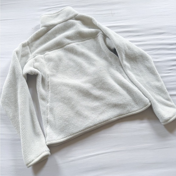 Patagonia Pullover Sweater Womens Small Cream/WhiteRe Tool Thermal Fleece Jacket - Picture 2 of 5
